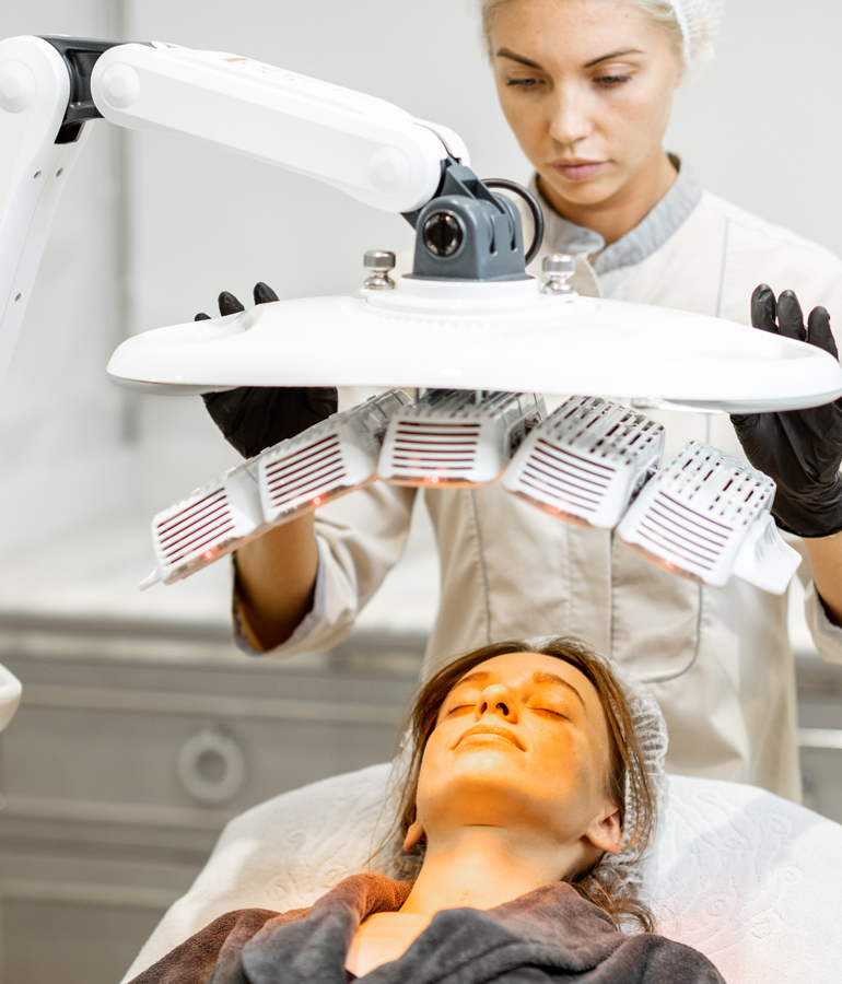 Red light therapy procedure | La Jolla Cosmetic Laser Clinic In San Diego